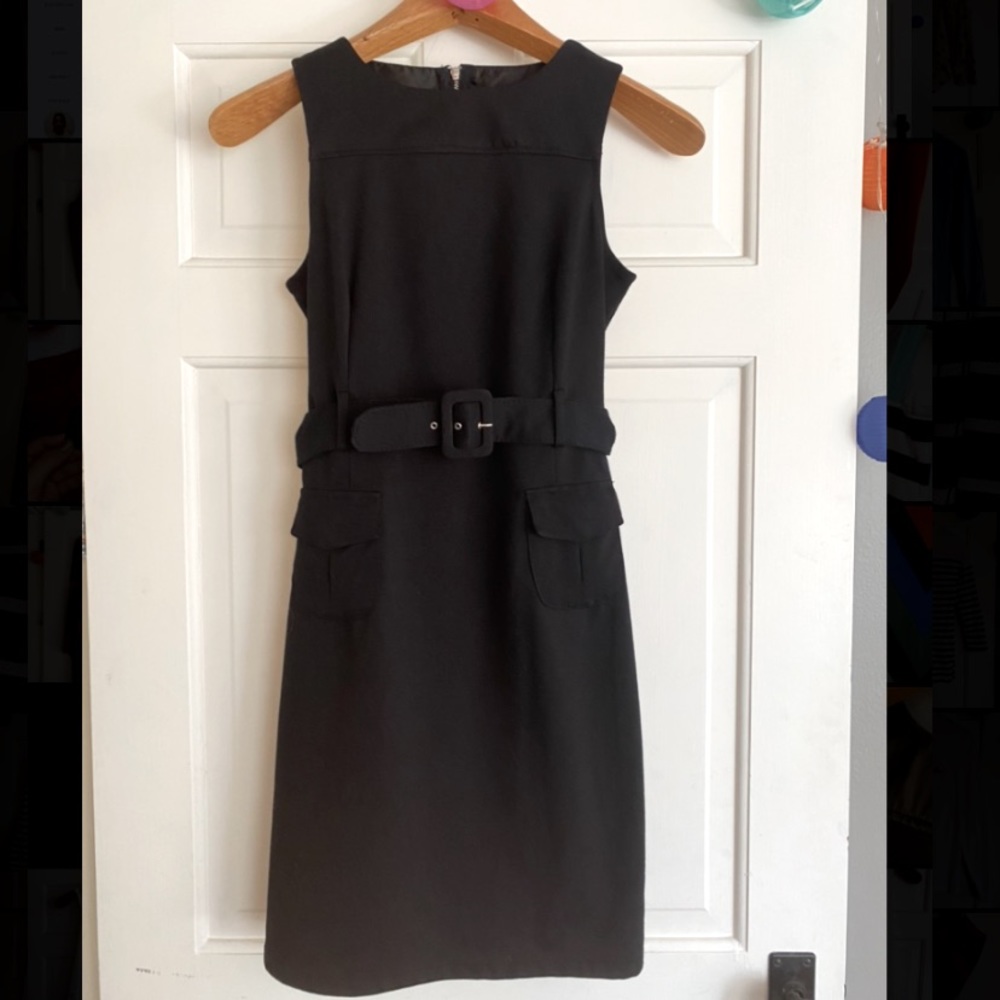 Classic Black Merona Business Dress, Size 2